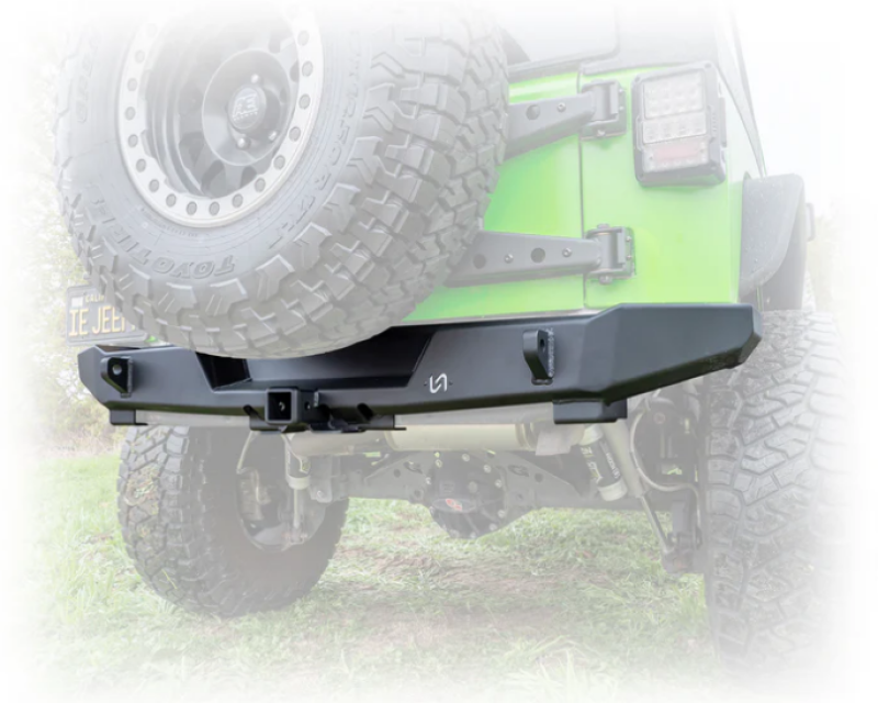 Jeep Wrangler JK Bumper - Rear - TURN Offroad - Steel - `07-`18 Jeep Wrangler JK Bumper - Rear - TURN Offroad - Steel - `07-`18